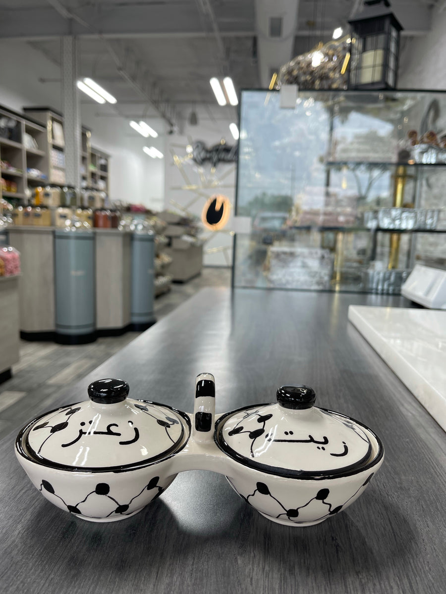 Palestinian Zeit & Zaatar Ceramic